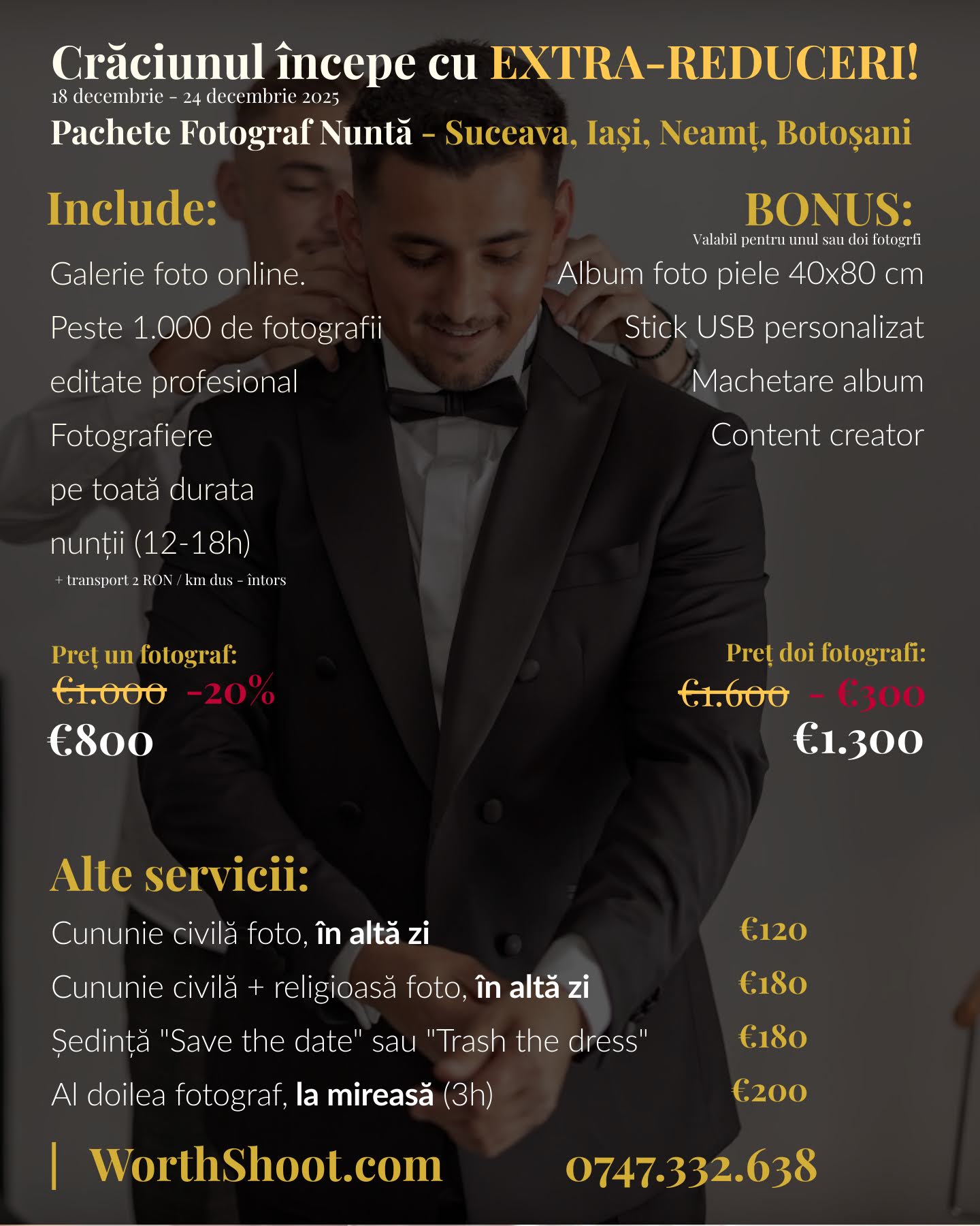 fotograf suceava · Pachet Fotograf Nunta